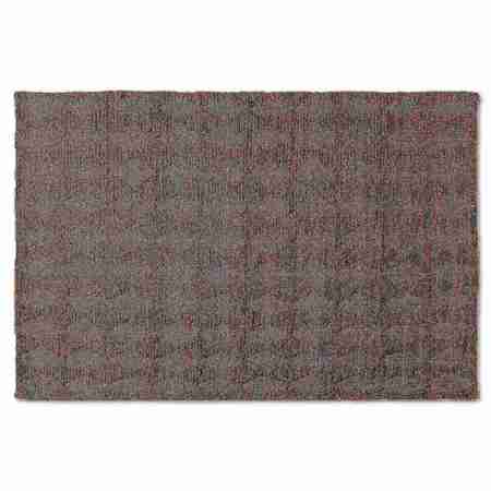 BAXTON STUDIO Burma Modern and Contemporary Dark Grey Hand-Knotted Hemp Area Rug 187-11836-Zoro